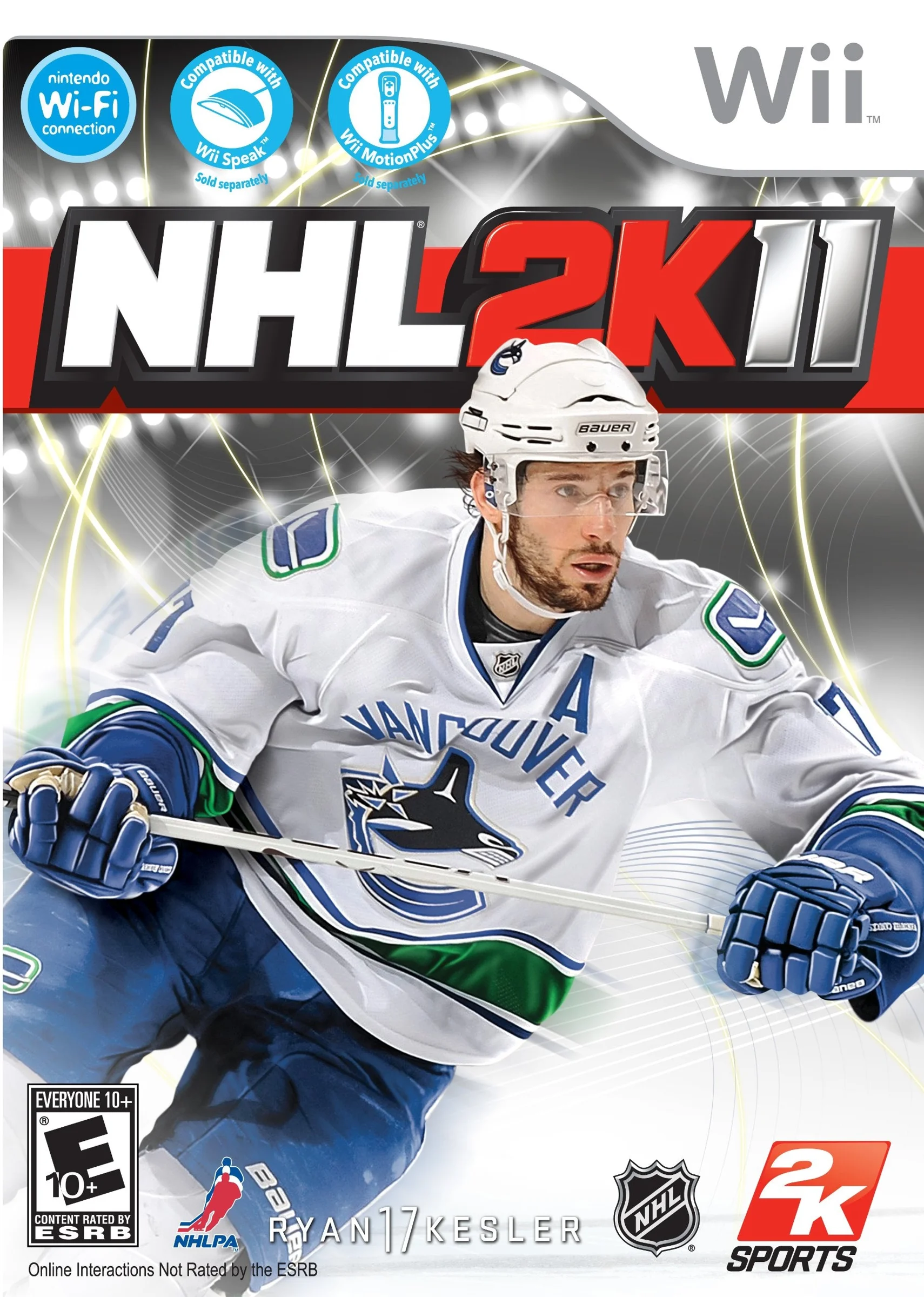 Videojuego NHL 2K11 para Nintendo Wii
