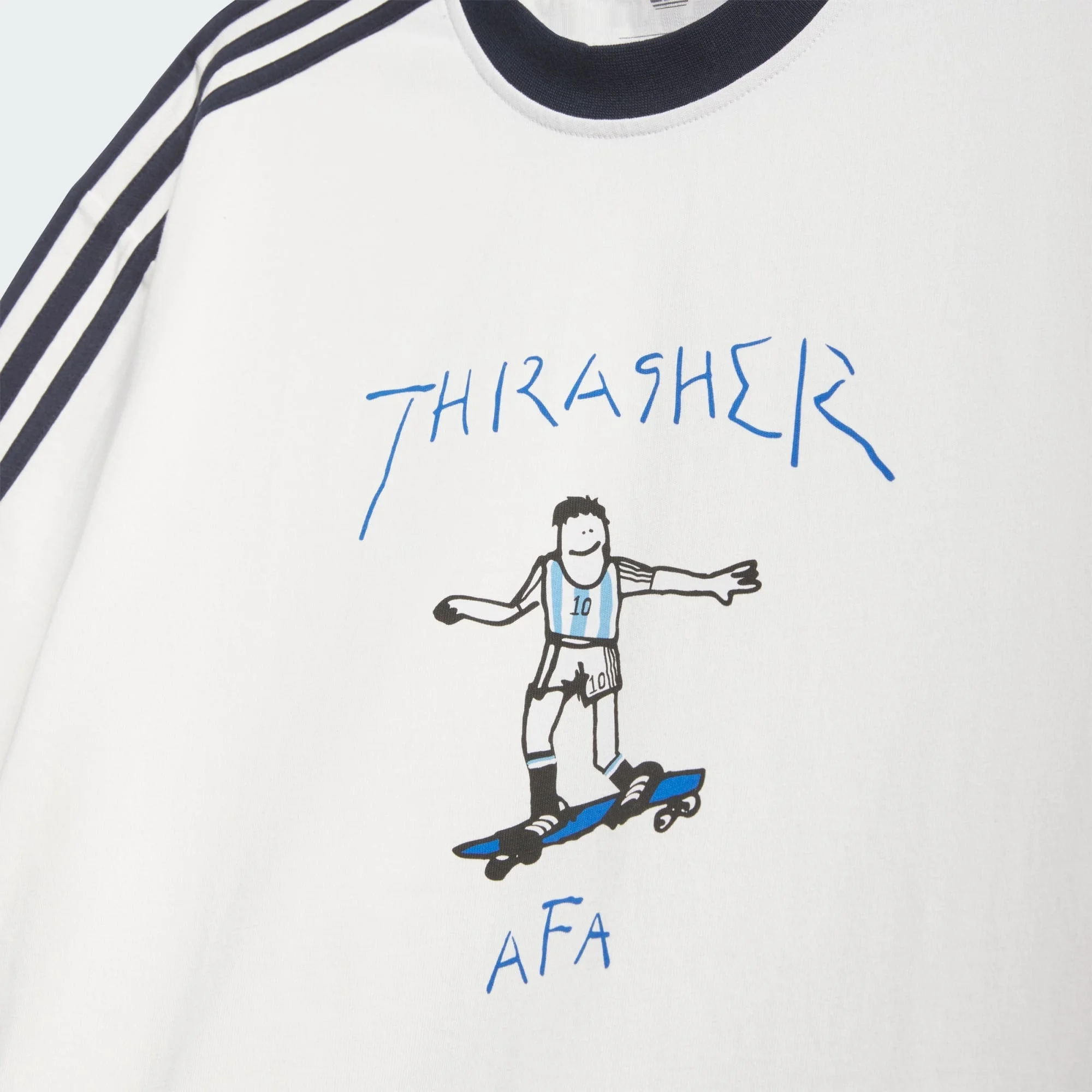 Adidas Argentina X Thrasher Gonz Ringer T-Shirt