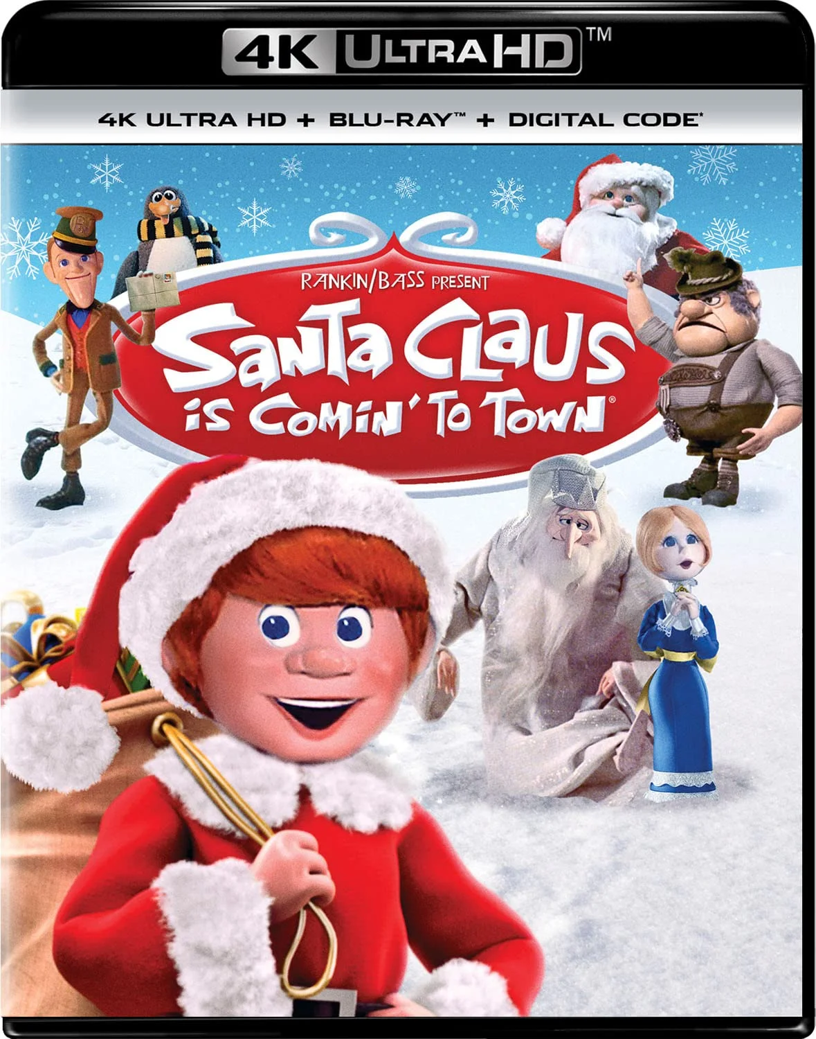 DVD/Blu-ray Santa Claus Is Comin' to Town 4K Ultra HD + Blu-ray + Digital