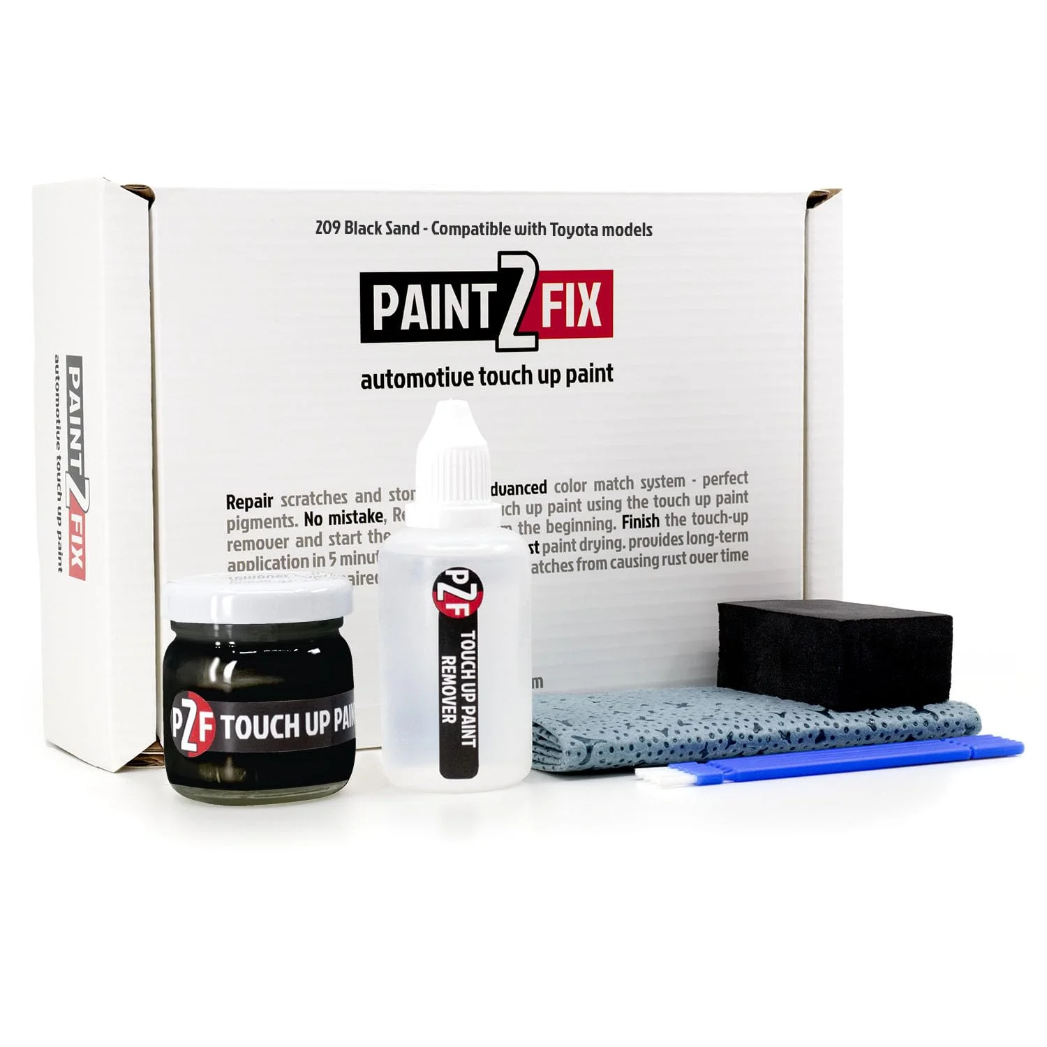 Pintura en spray retoque 209 Black Sand para Toyota 2.53 fl oz