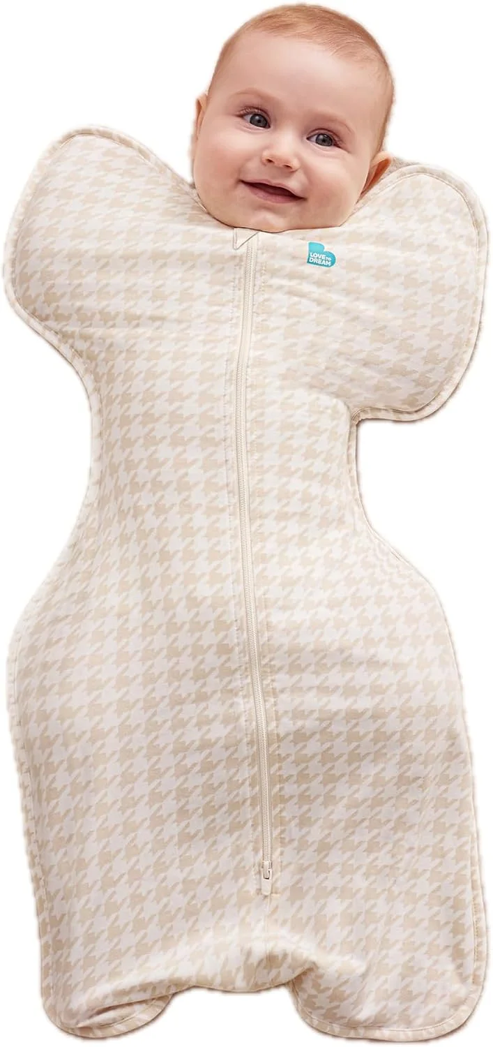 Manta de dormir Swaddle Up Love to Dream 1.0 TOG 13-19 lbs Houndstooth