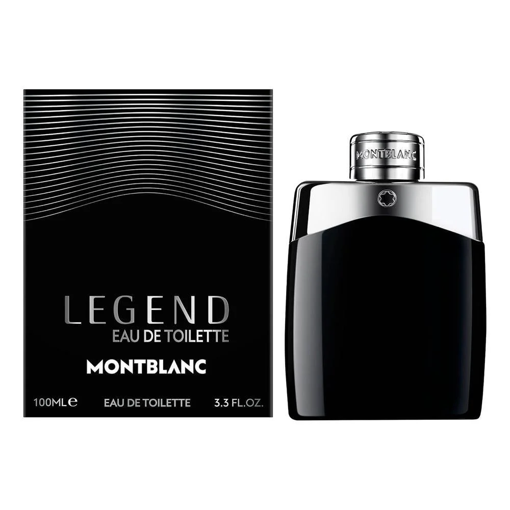 MONTBLANC Legend Eau de Toilette, fragancia duradera con notas de bergamota, jazmín y sándalo, fresca y fougère