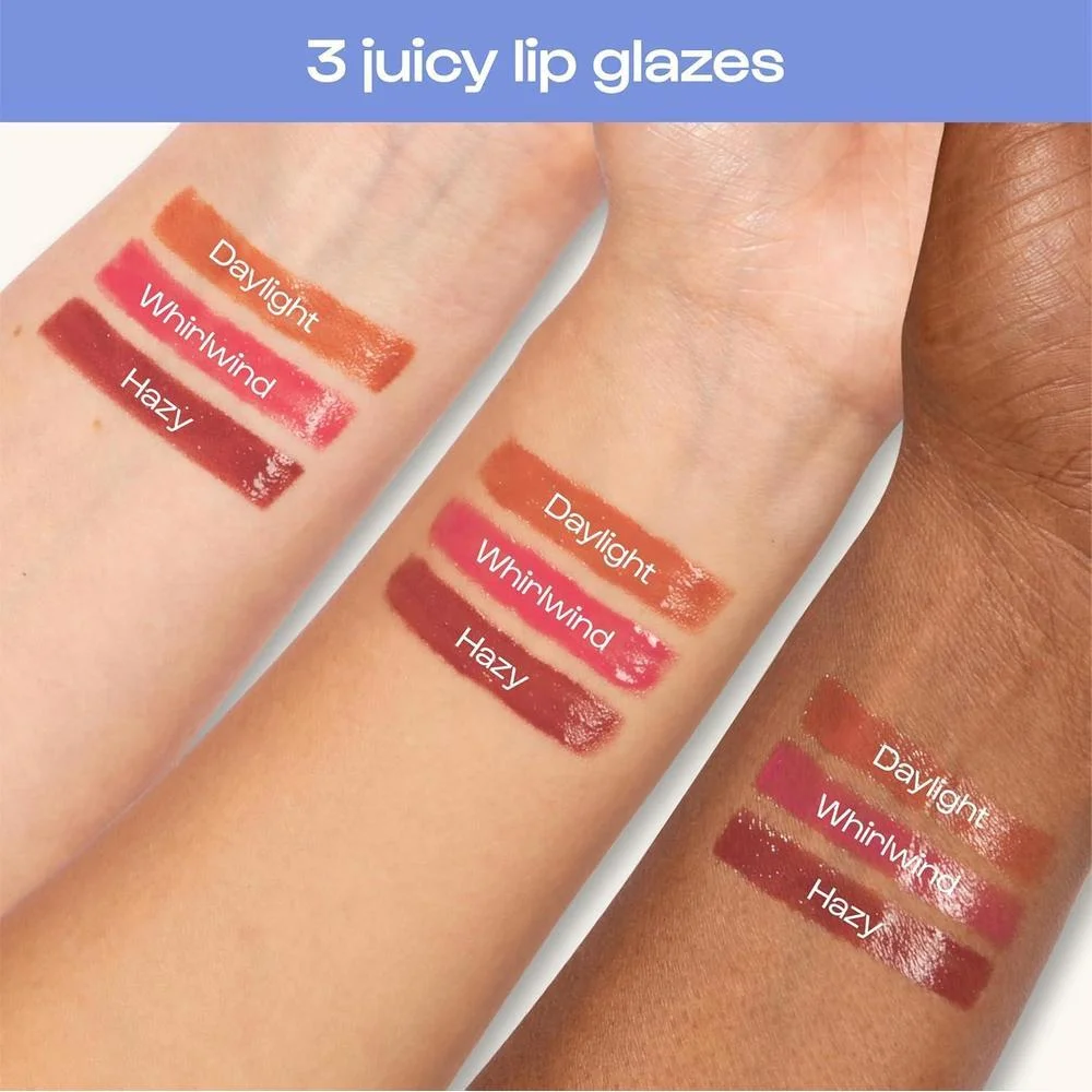 Sun Serum Aceite Labial SPF 40 - Aceite Labial con Color, Hidratante, Protector Solar para Labios Agrietados