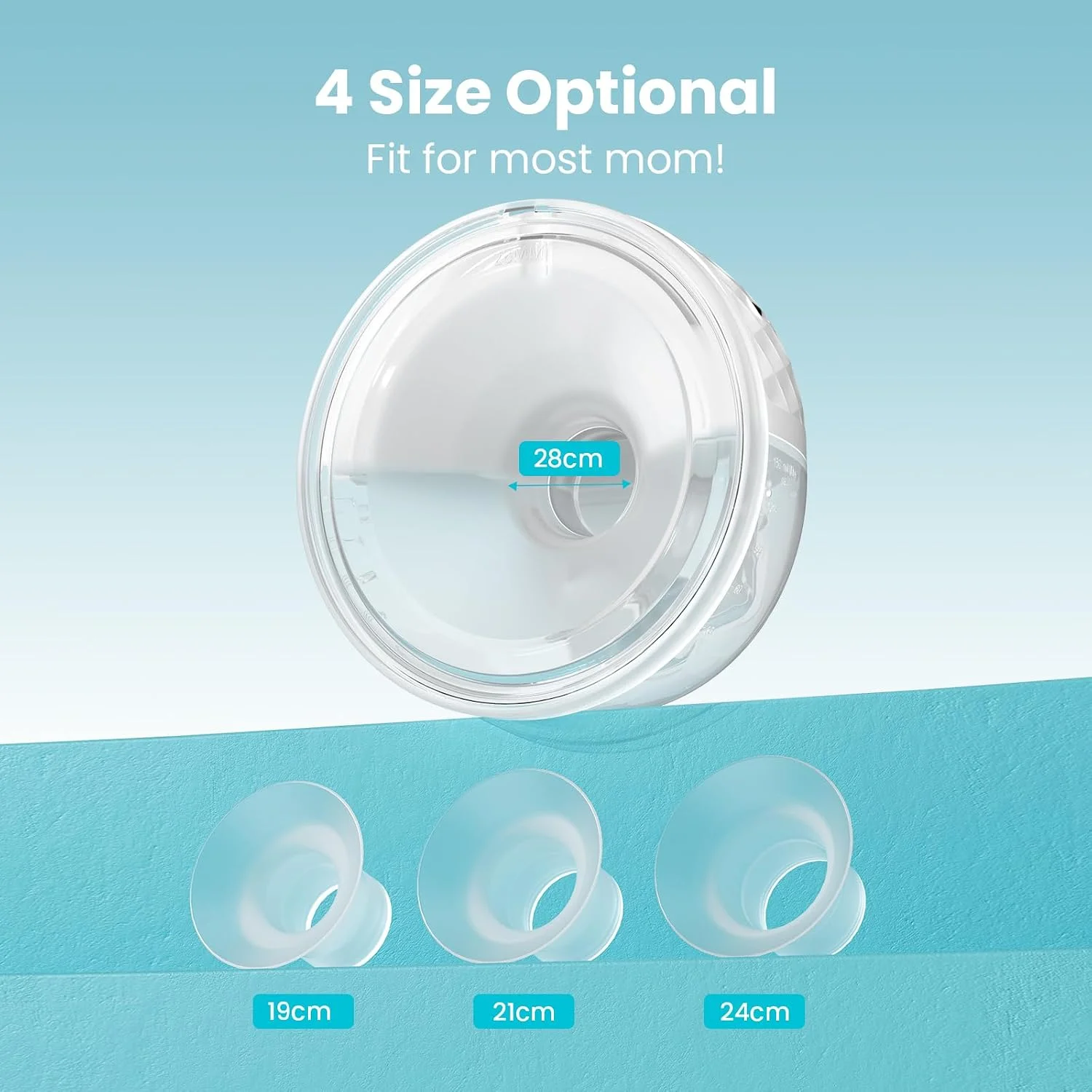 Paruu P10 Extractor de Leche Manos Libres Pack de 2 con Pantalla Inteligente