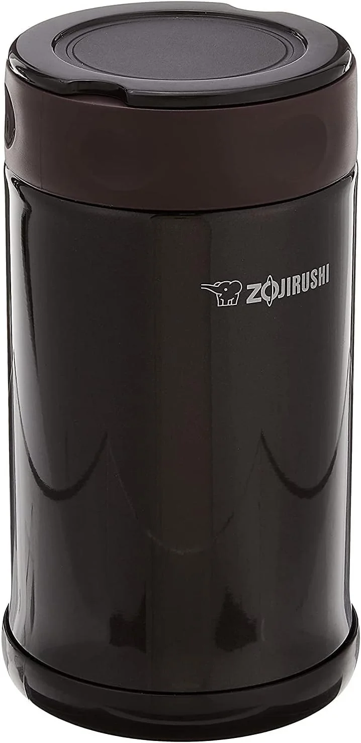 Frasco térmico Zojirushi acero inoxidable 25 onzas marrón oscuro