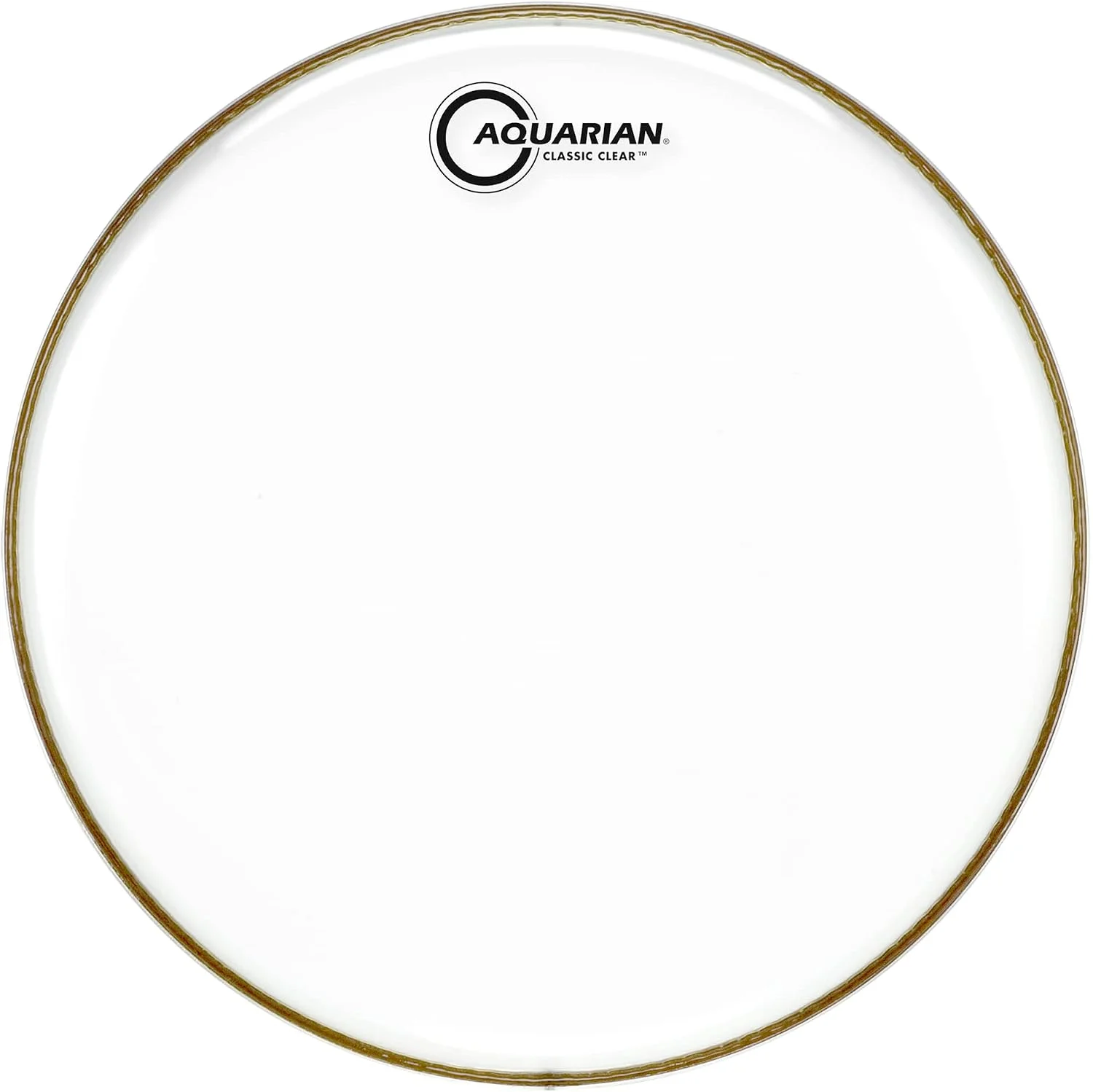 Parche de batería Aquarian CC12 transparente 12 pulgadas