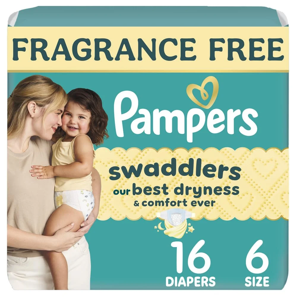 Pampers Swaddlers Pañales Desechables para Bebé Tallas Preemie a 8