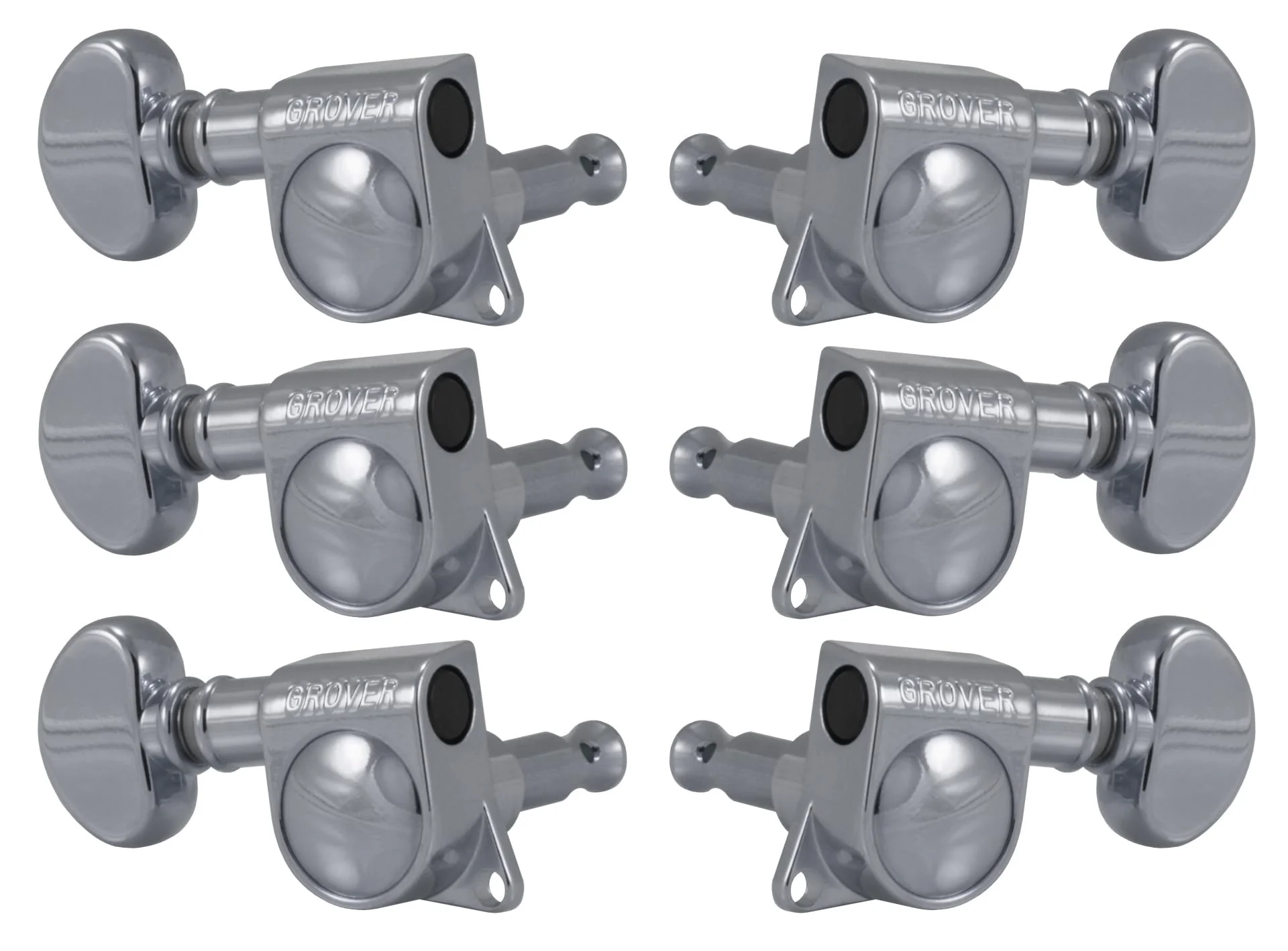 Grover 305C Midsize Rotomatic 18:1 Machine Heads, Chrome