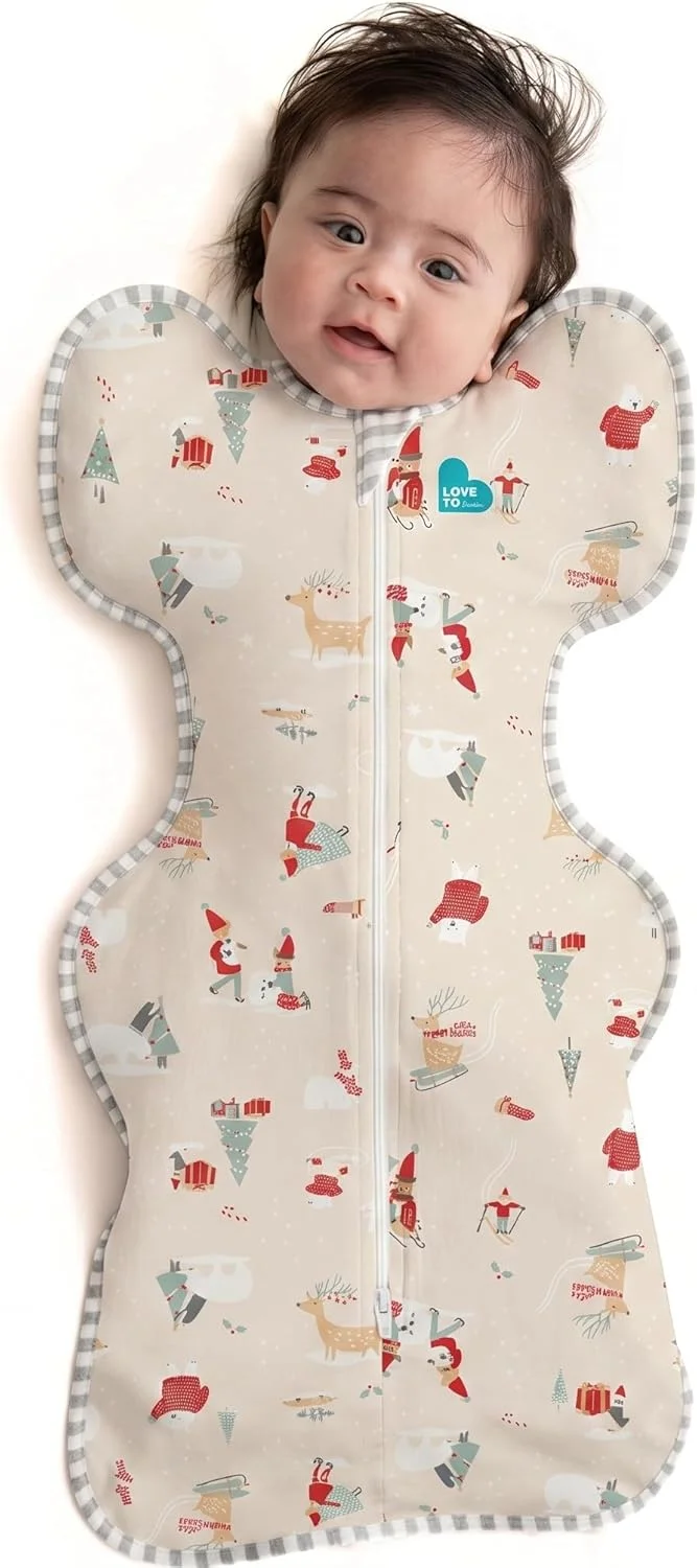 Manta de dormir Love to Dream Swaddle Up talla recién nacido 5-8.5 lbs beige