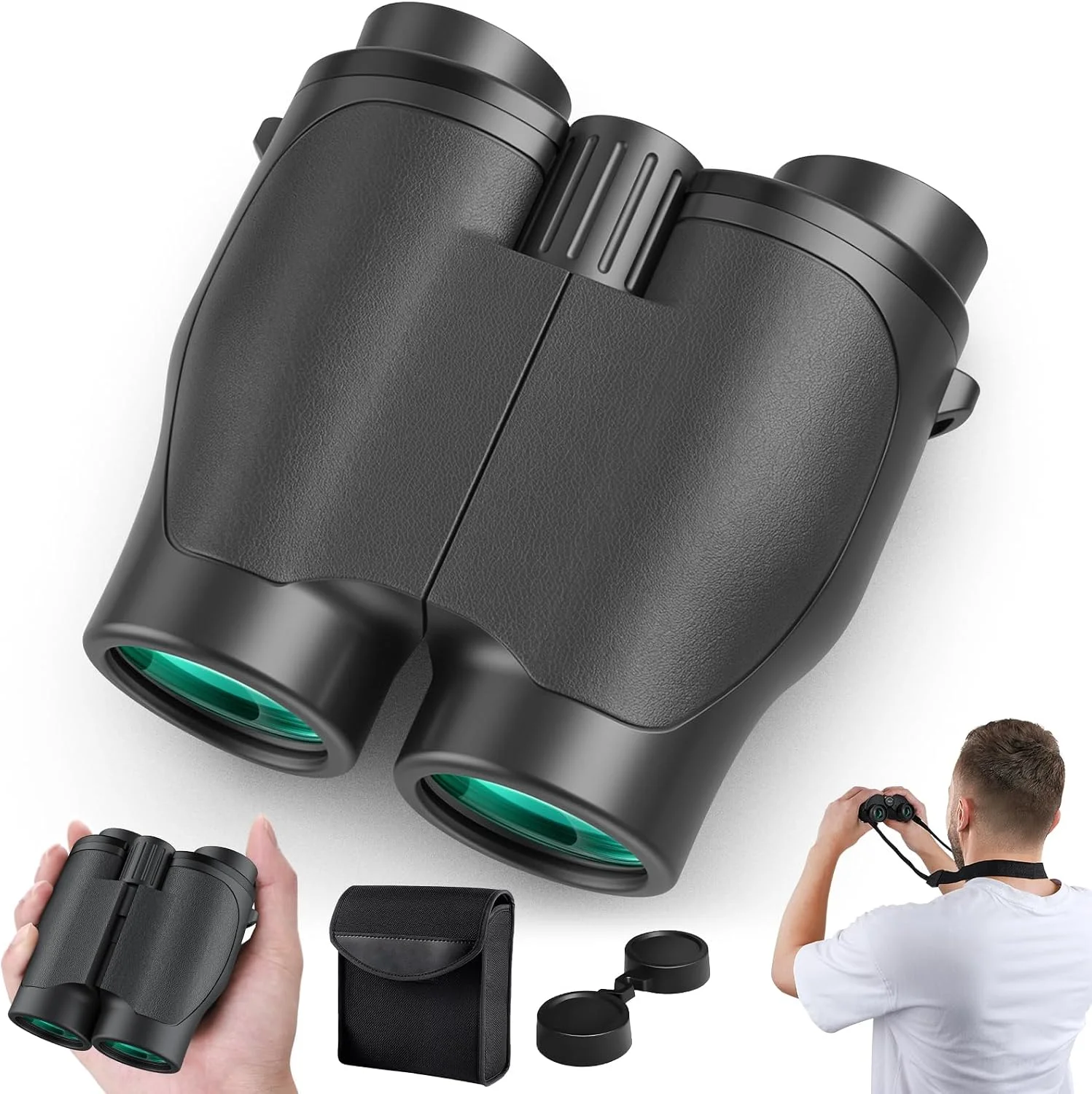 Binoculares Aurosports 16x32 para adultos y niños