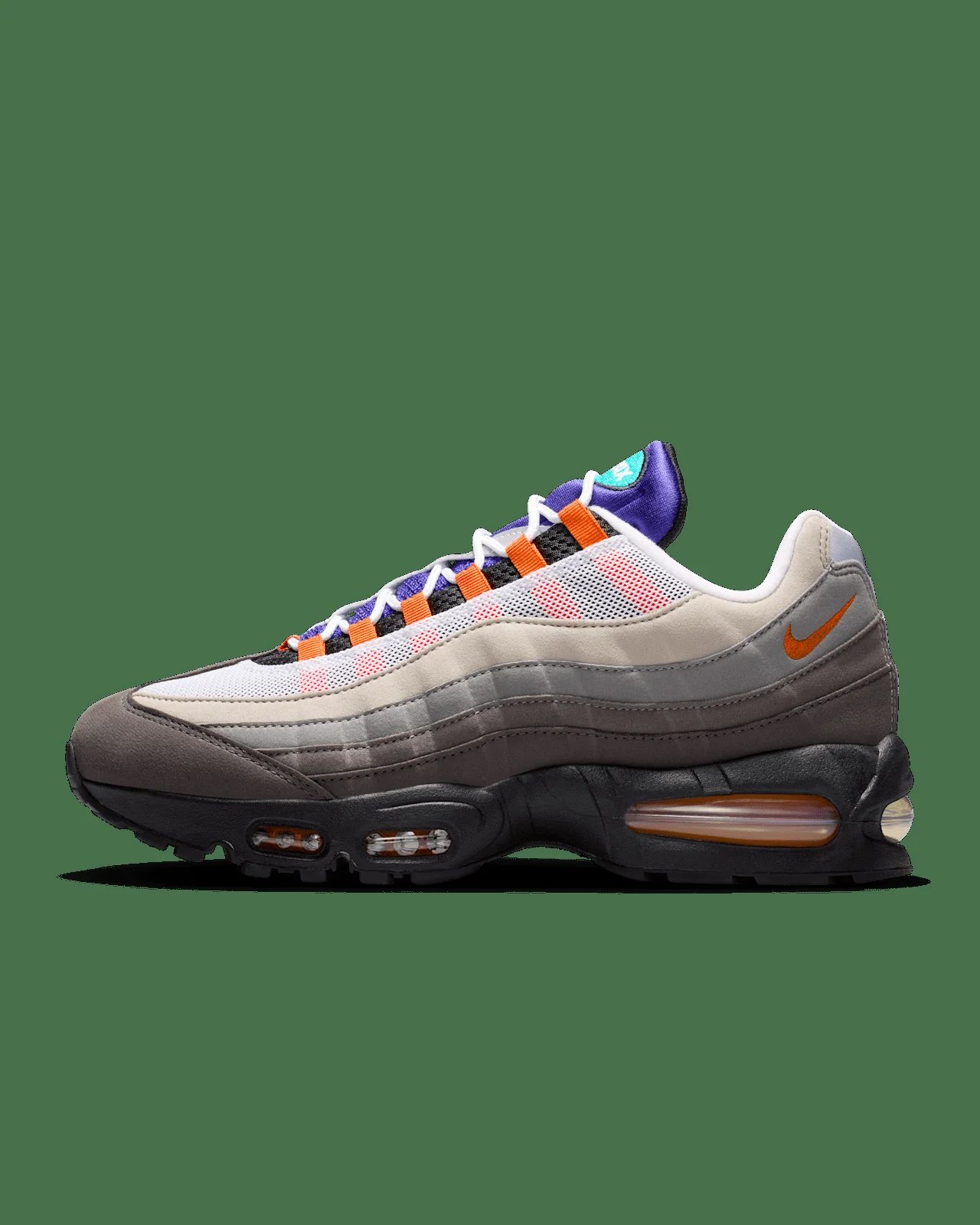 Nike Air Max 95 Big Bubble Greedy White Medium Ash