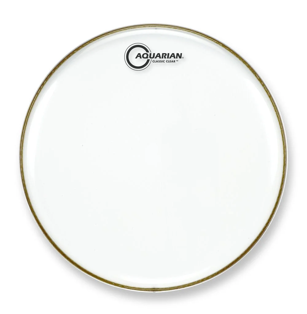 Parche de batería Aquarian CC26 Classic Clear 26 pulgadas