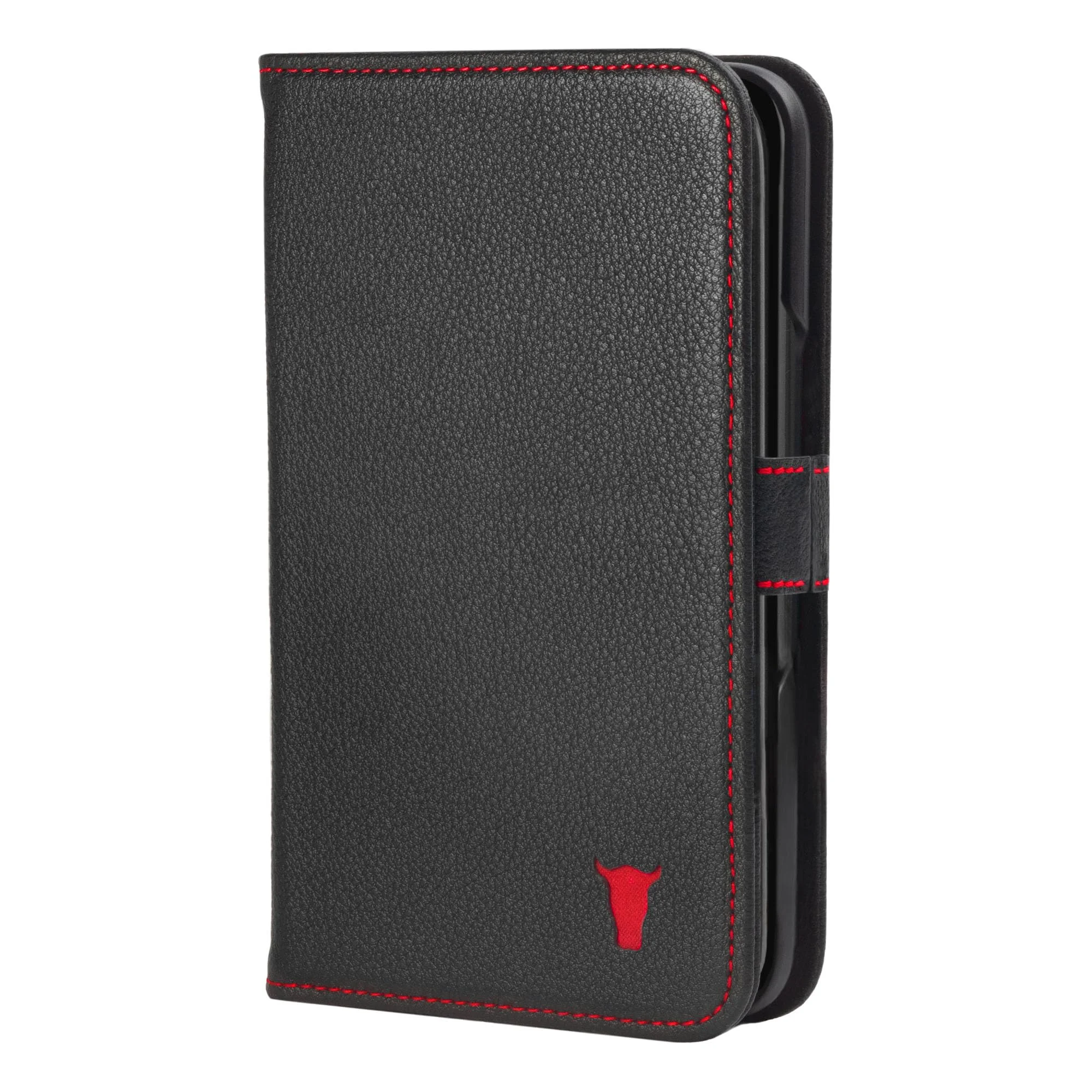 Funda TORRO para Google Pixel 9 Pro Fold cuero premium con soporte y ranuras para tarjetas negro