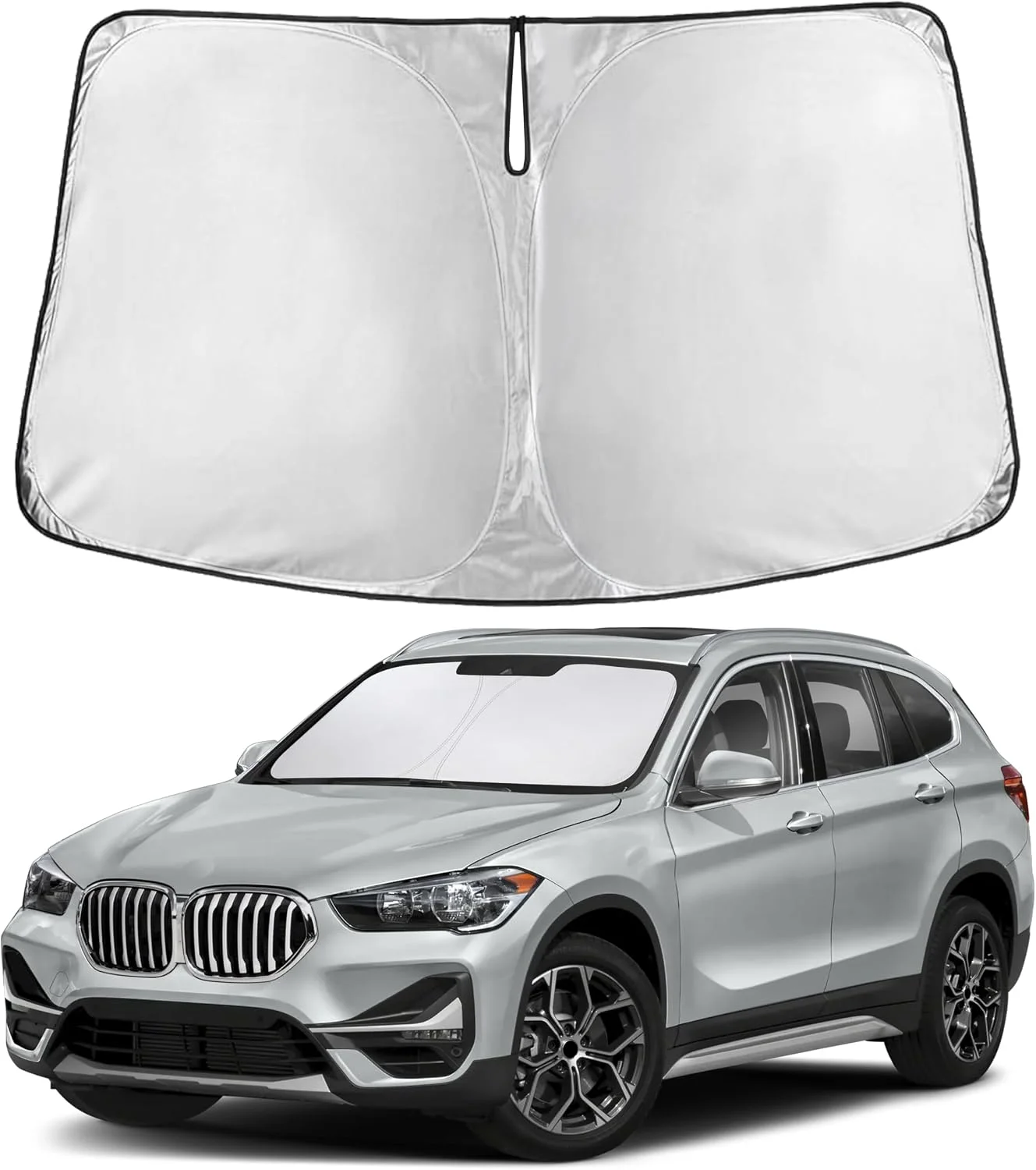 Parasol para parabrisas EcoNour compatible con BMW X1 2016-2022
