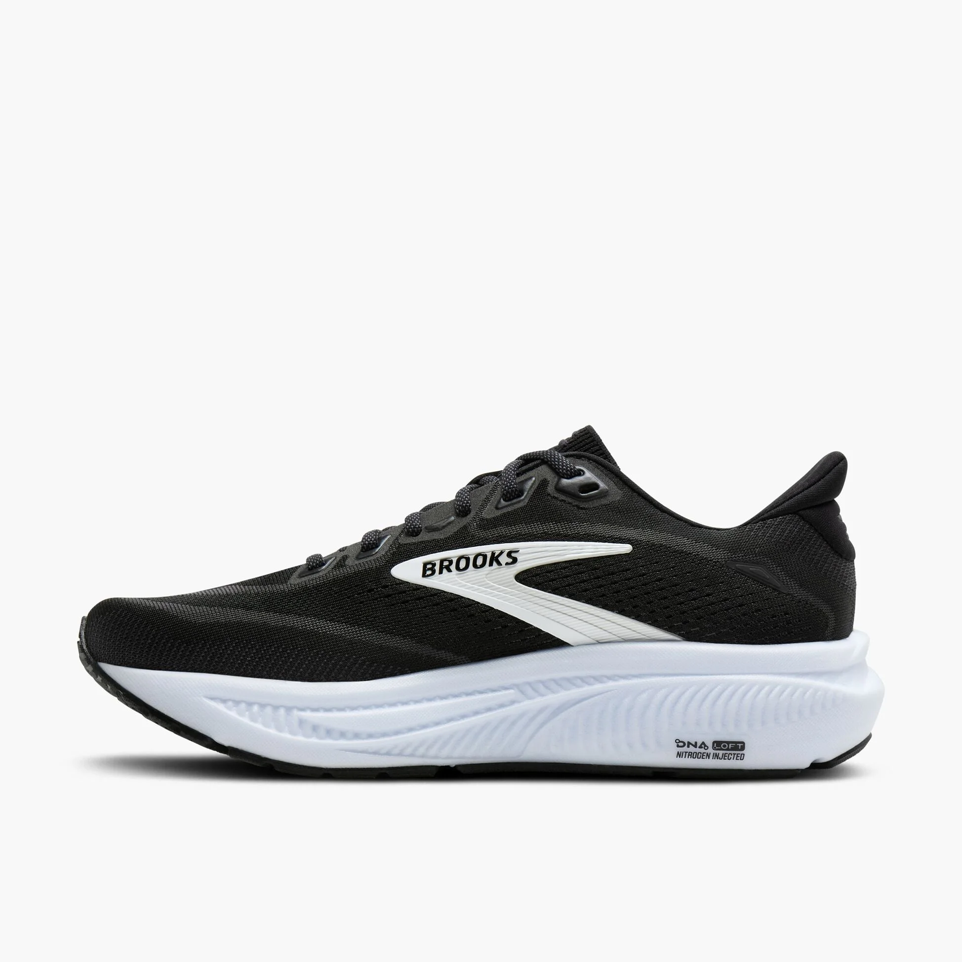 Brooks Ghost 18 Black Grey White