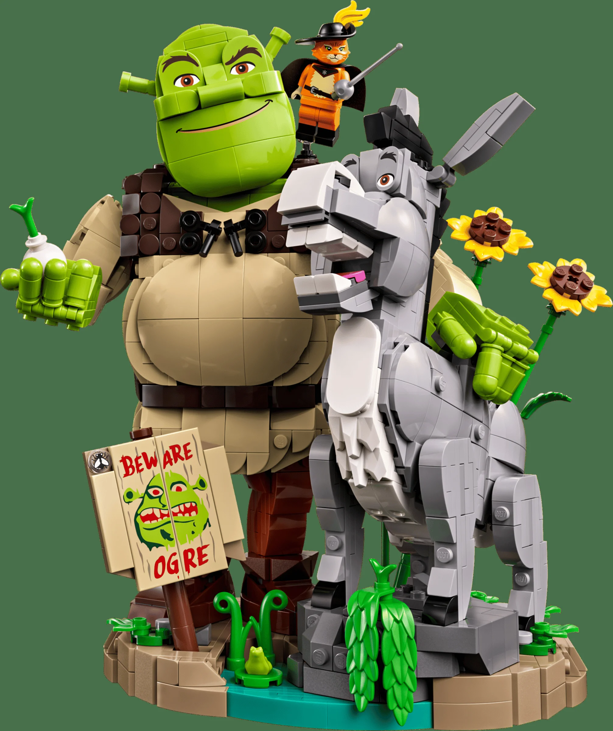 LEGO Shrek, Donkey & Puss in Boots