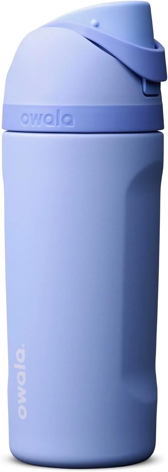 Botella de agua Owala FreeSip Kids acero inoxidable 16 oz azul