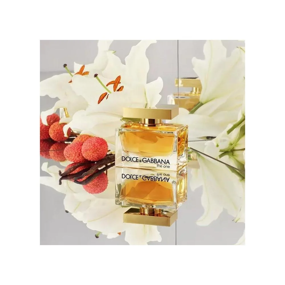 Dolce&Gabbana The One Eau De Parfum Spray para Mujer, Fragancia Floral con Presentación Portátil