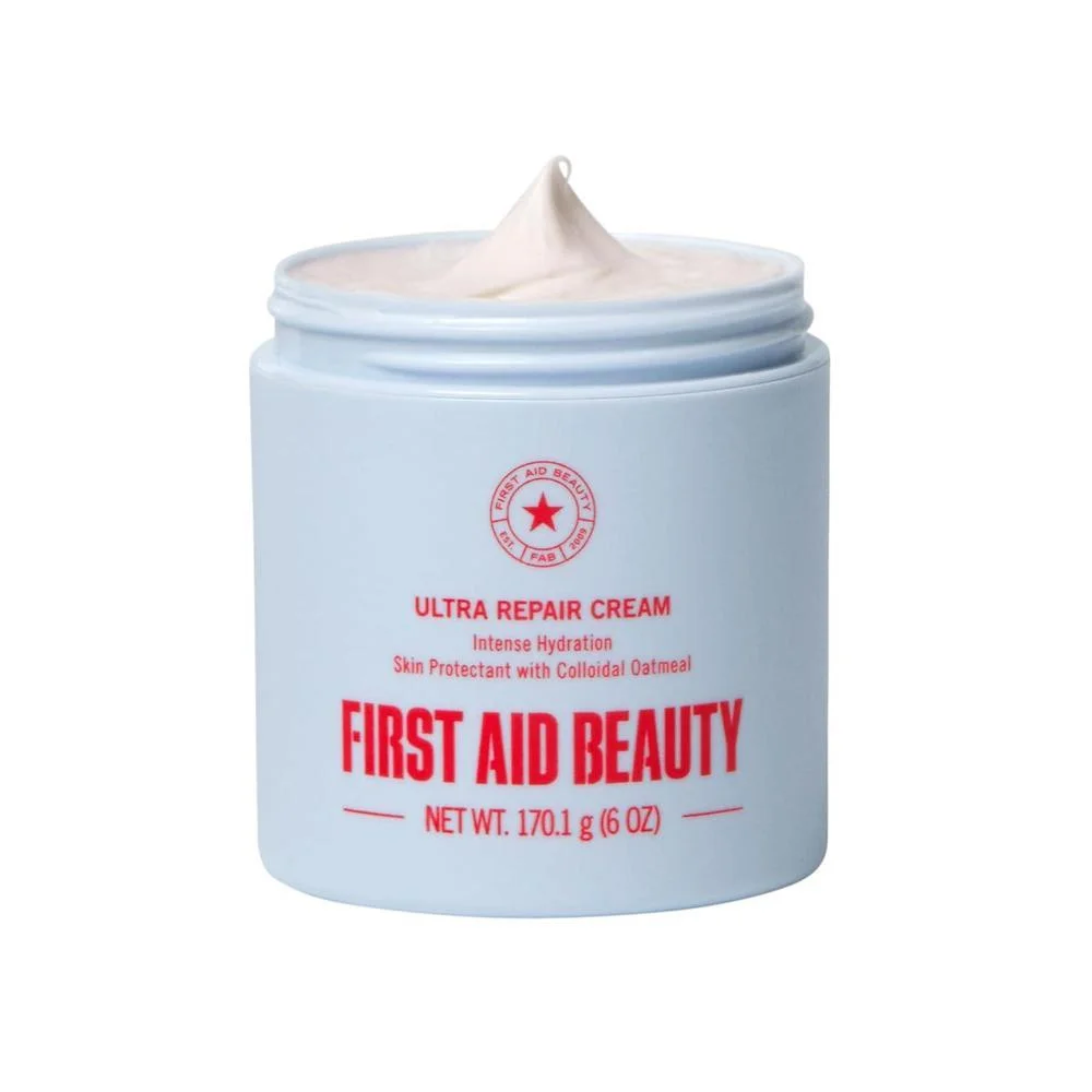 First Aid Beauty Ultra Repair Cream Hidratante Intenso con Avena Coloidal para Eczema y Piel Seca, Sin Fragancia