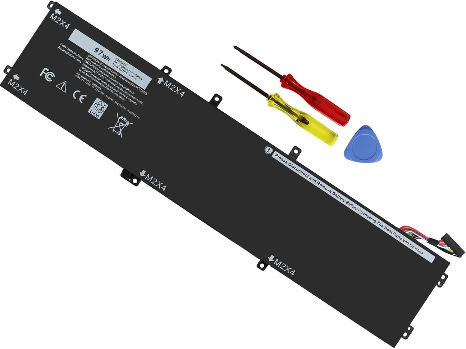 Batería 97Wh 6GTPY para Dell XPS 15 9560 9570 7590 y Precision 5510 5520