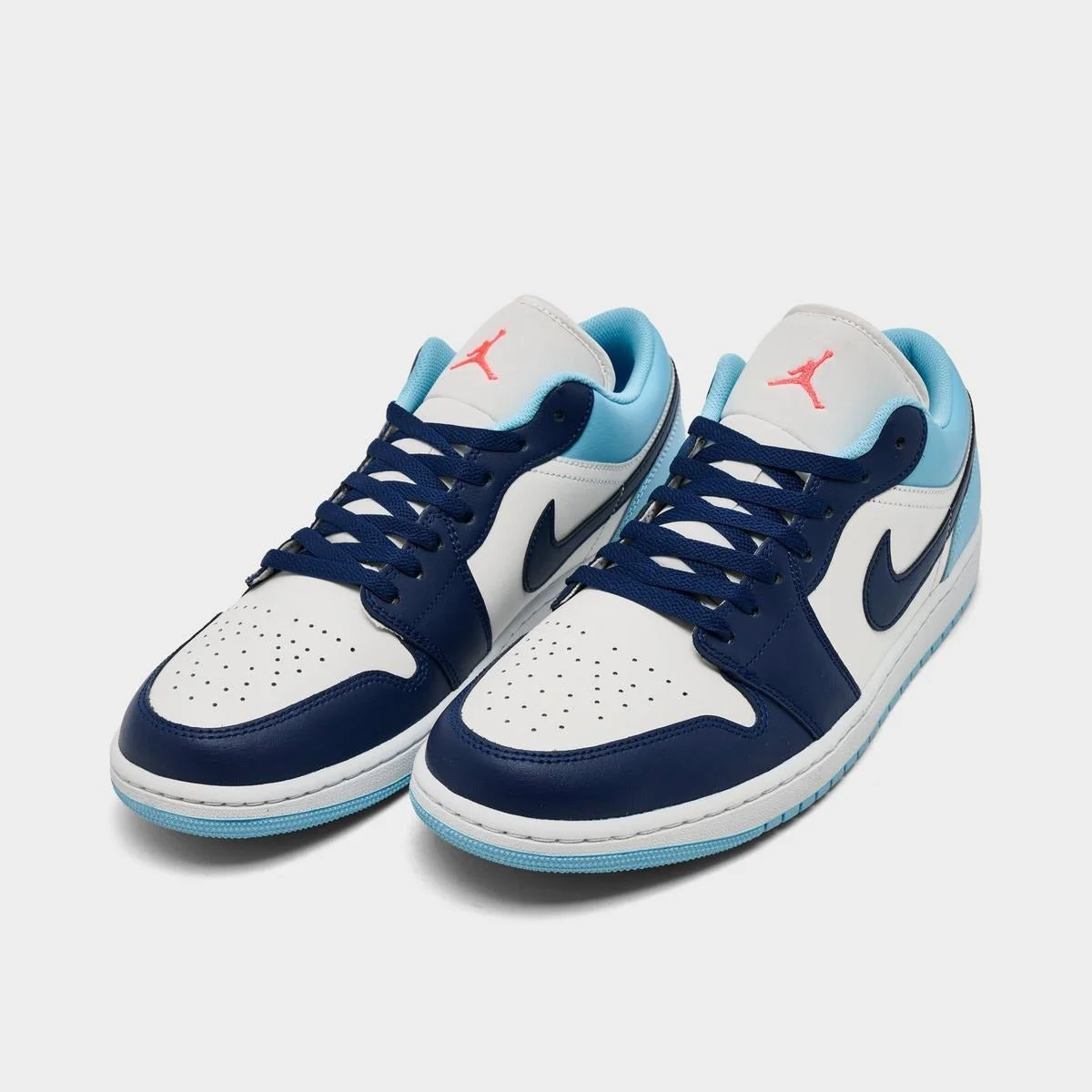 Air Jordan Retro 1 Low Casual Shoes Sail/Blue Chill/Hot Lava/Blue Void