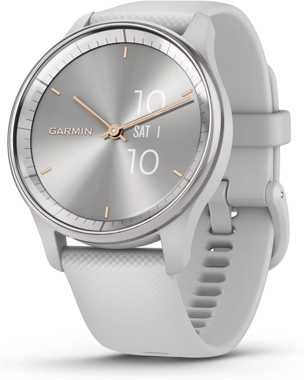 Garmin vívomove® Trend, Stylish Hybrid Smartwatch, 40mm, Mist Gray