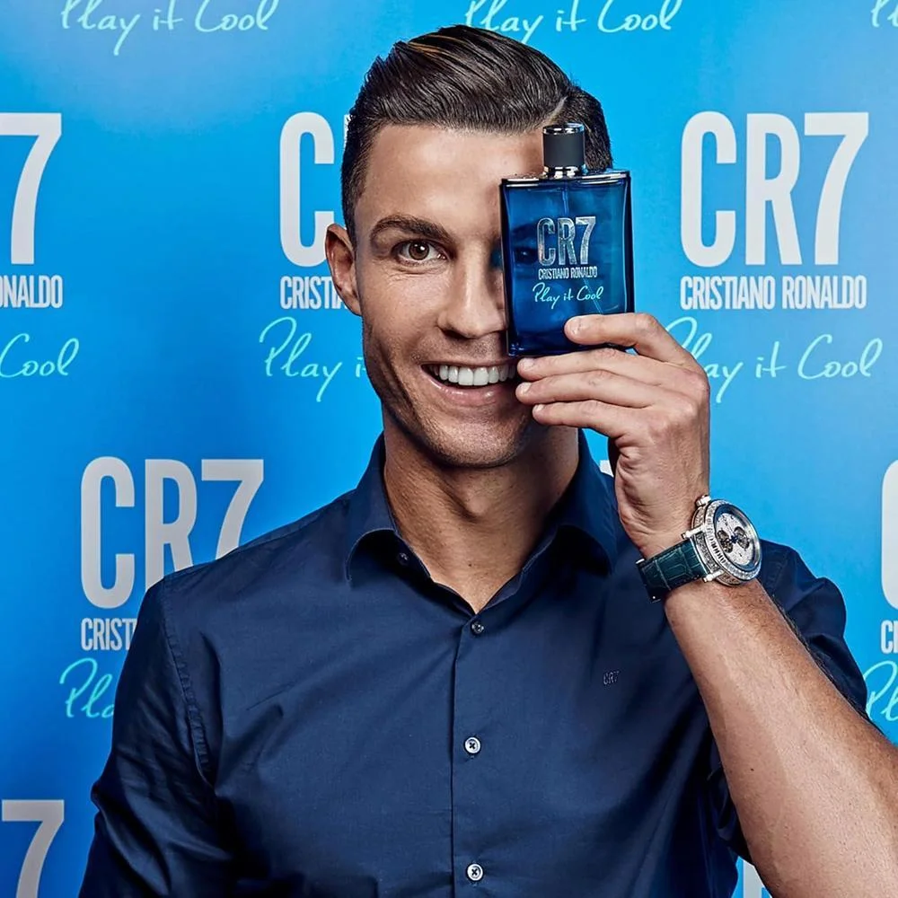 Play It Cool de Cristiano Ronaldo para hombres - Juego de regalo con EDT, gel de ducha y spray corporal