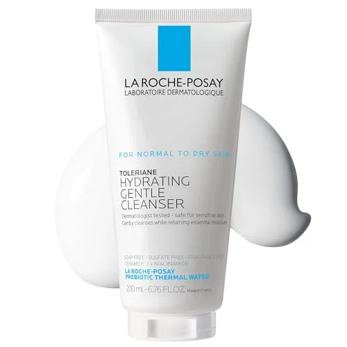 La Roche-Posay Toleriane Hydrating Gentle Facial Cleanser, 6.76oz