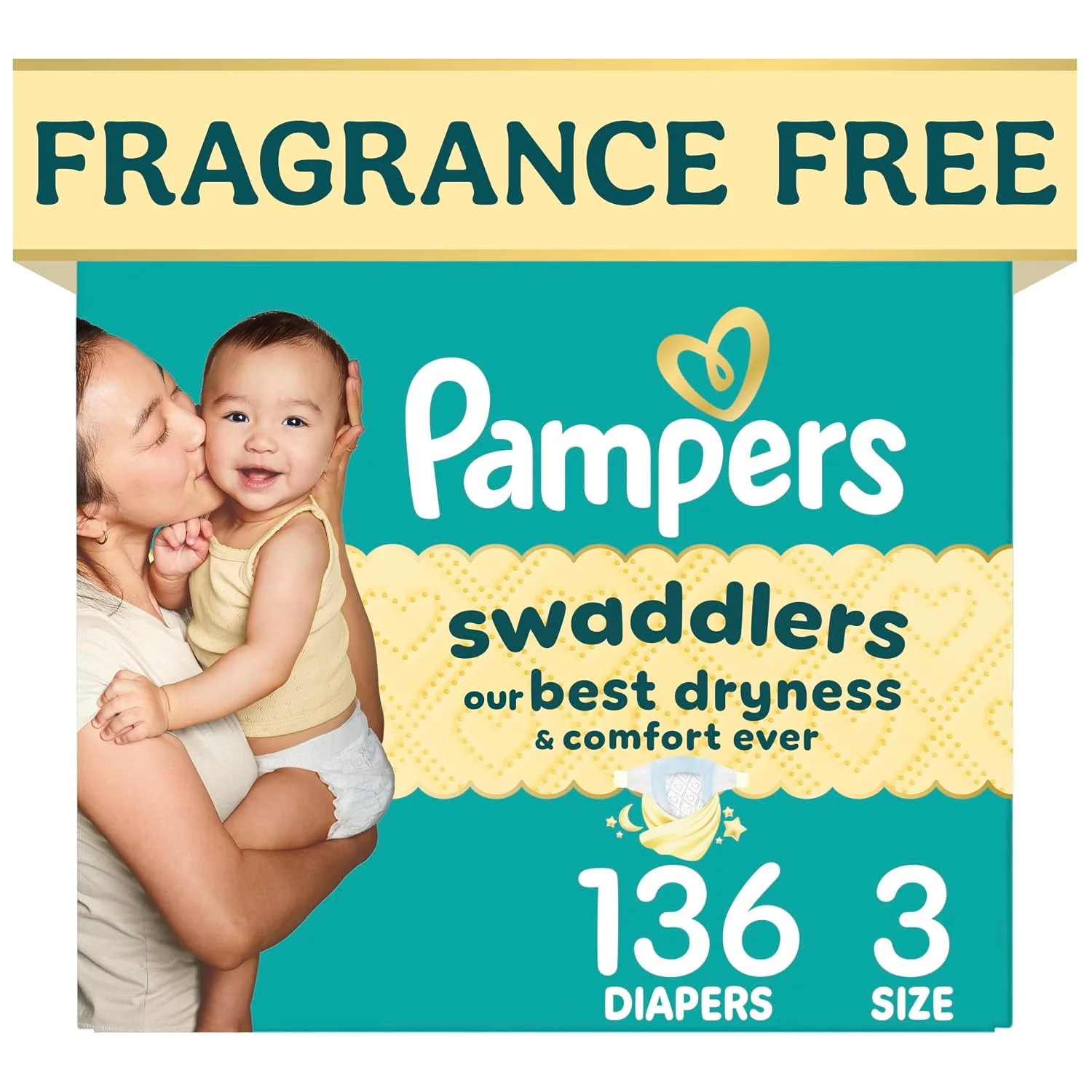 Pampers Swaddlers Pañales Desechables para Bebé Tallas Preemie a 8