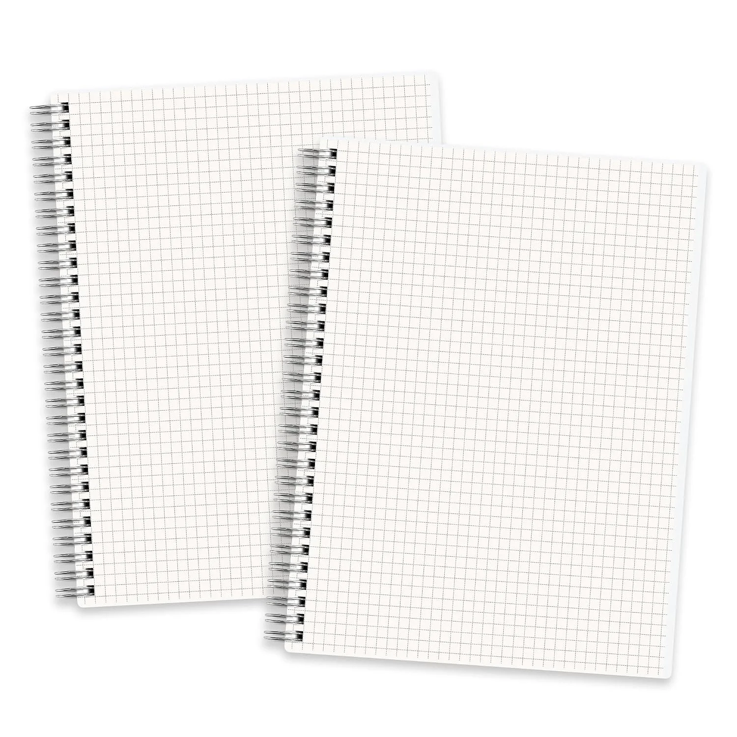 Cuaderno de cuadrícula RETTACY B5 160 páginas espiral doble