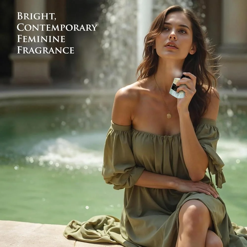 Valencia Donna Dream Eau De Parfum para mujer, fragancia floral cítrica con notas de lichi, bergamota, rosa turca y almizcle