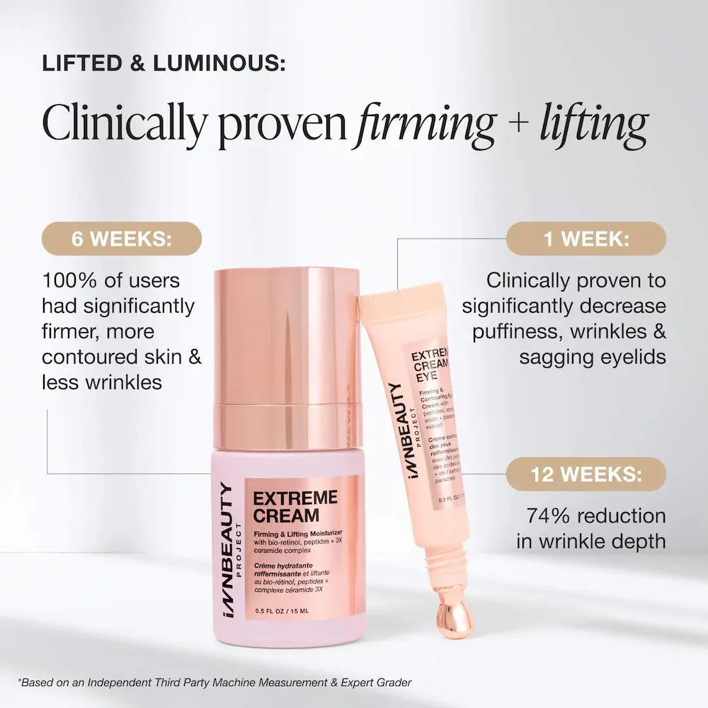 Lifted & Luminous Set Exclusivo Holiday de Cuidado de la Piel de Viaje