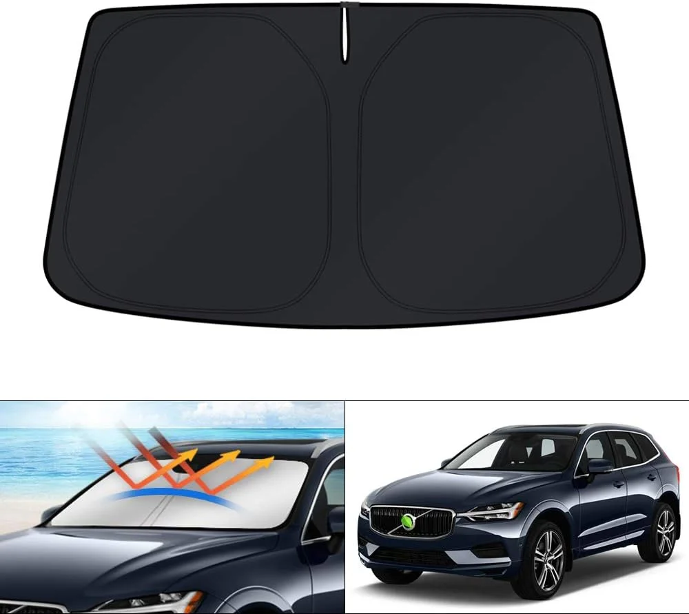 Parasol para parabrisas KUST ajustable para Volvo XC60 2018-2026