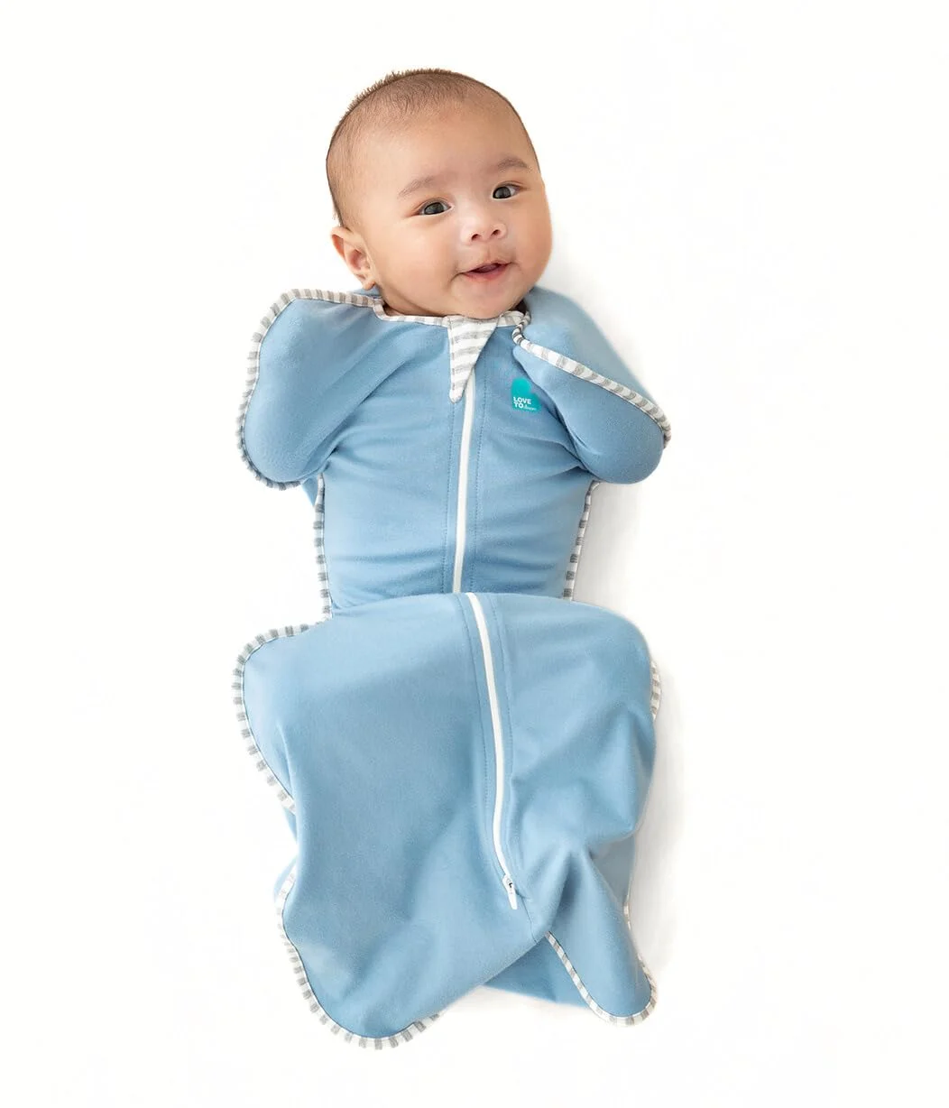 Love to Dream Swaddle Up, Baby Sleep Sack   1.0 TOG, 5-8.5 lbs, Dusty Blue