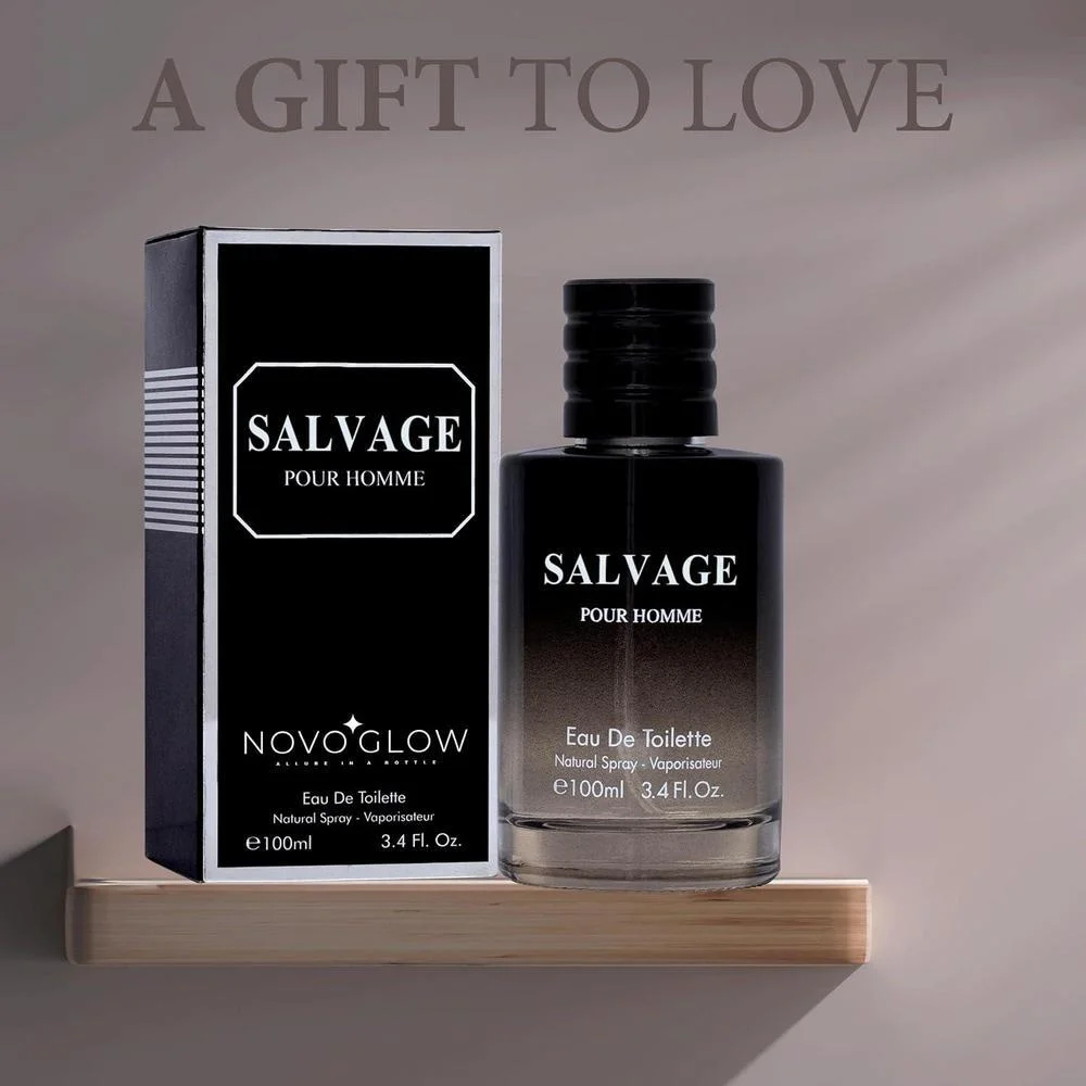 Salvage for Men Eau De Toilette para hombre, refrescante y cálido aroma masculino. Ideal para uso diario y como regalo