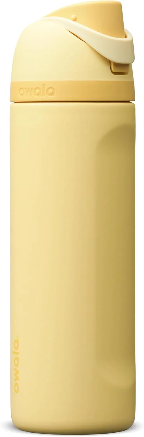 Termo Owala FreeSip acero inoxidable 24 oz Butter Half