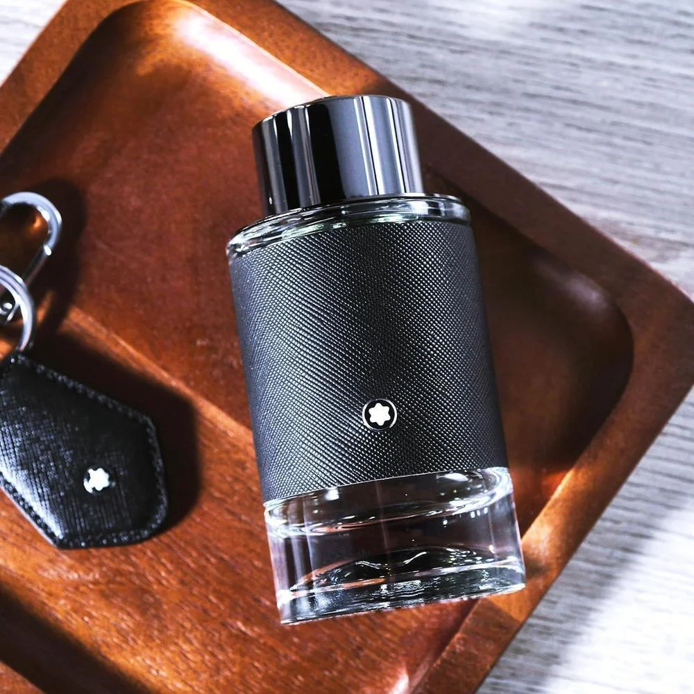 MONTBLANC Explorer Eau de Parfum con fragancia duradera de notas de salvia, sándalo y pachulí, estilo amaderado y aromático