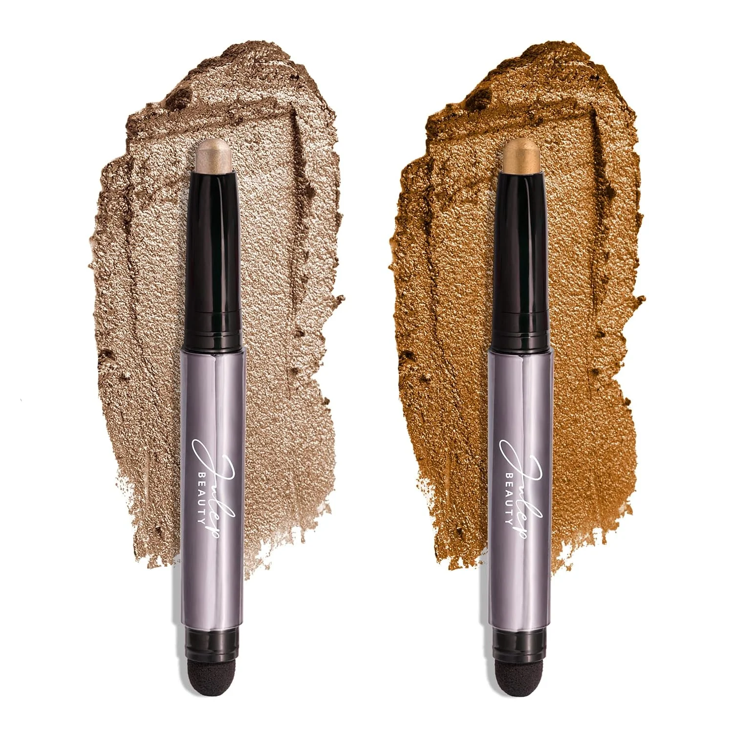 Sombra de Ojos Julep Eyeshadow 101 Crema a Polvo Moonlight and Honey Gold Shimmer