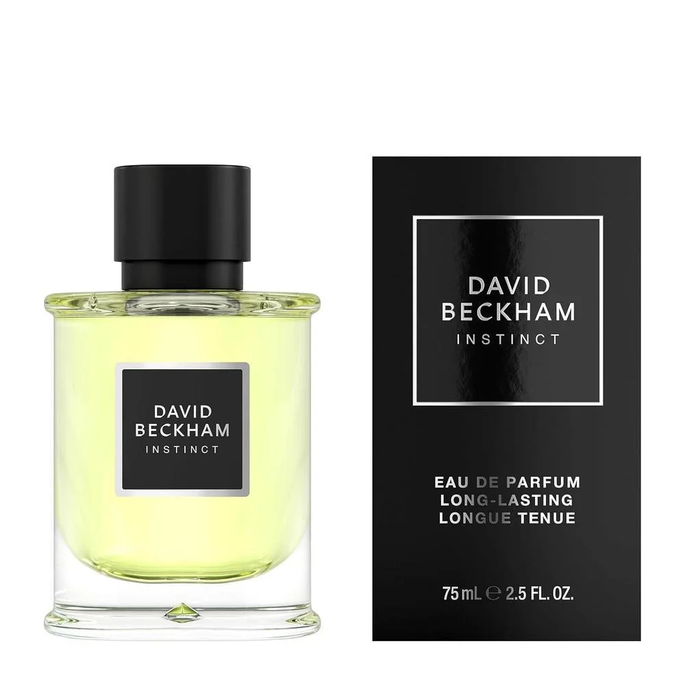 Instinct by David Beckham para hombre, un eau de parfum que combina bergamota y cardamomo