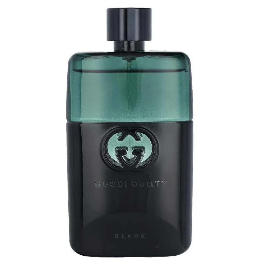 Gucci Guilty Black Pour Homme Eau de Toilette Spray para Hombre, Fragancia Moderna y Seductora