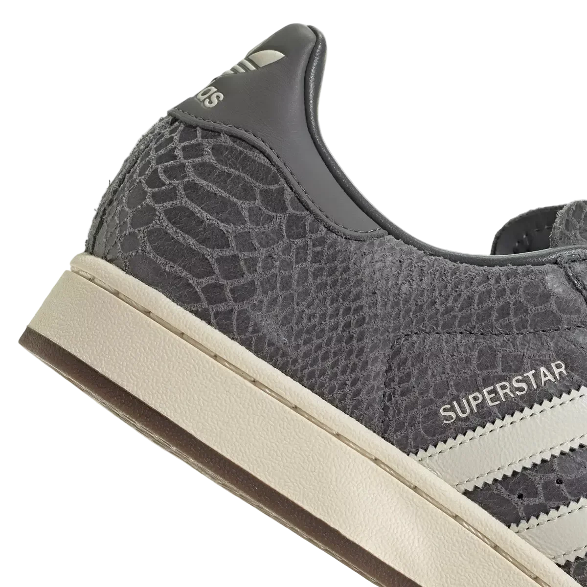 Adidas Originals Superstar II Croc Casual Shoes Men's Grey/Core
