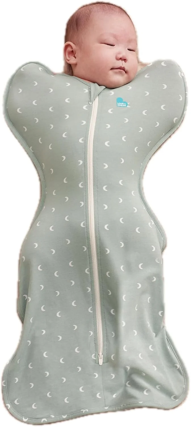 Love to Dream Swaddle Up Saco de Dormir para Bebé 1.0 TOG 5-8.5 lbs Aceituna