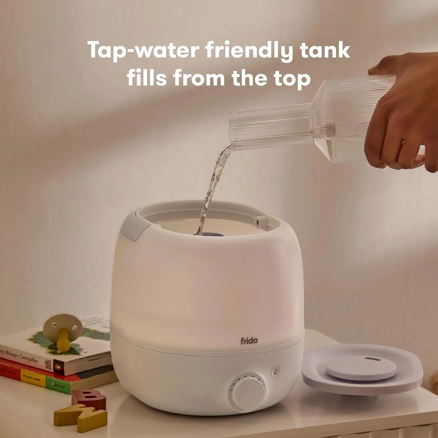 Frida Baby Humidificador 3 en 1 de Vapor Frío y Difusor para Habitaciones Grandes