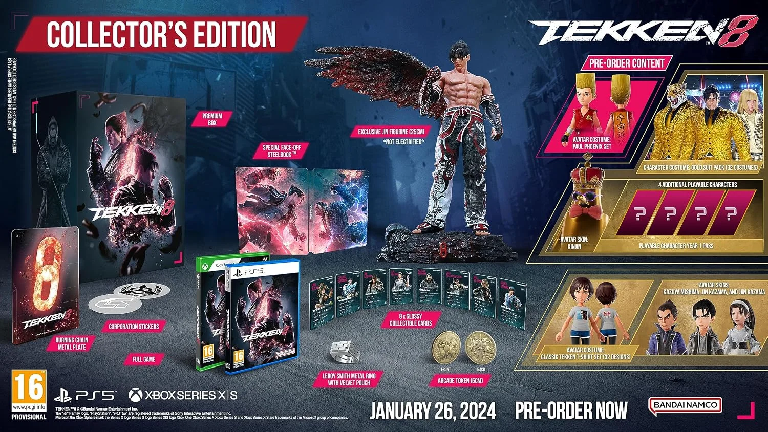 Videojuego Tekken 8 Collector's Edition para Xbox Series X