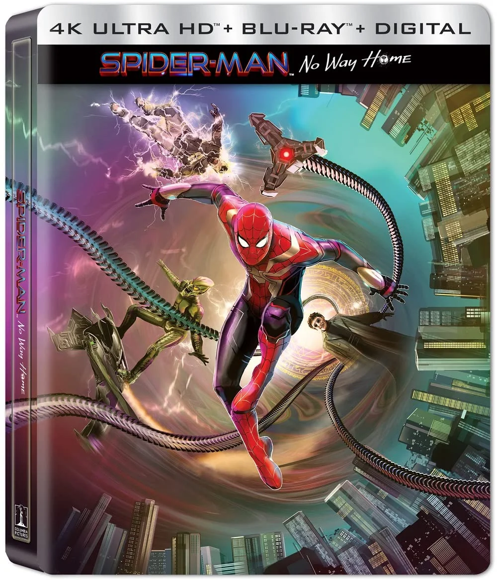 DVD/Blu-ray Spider-Man: No Way Home SteelBook 4K Ultra HD