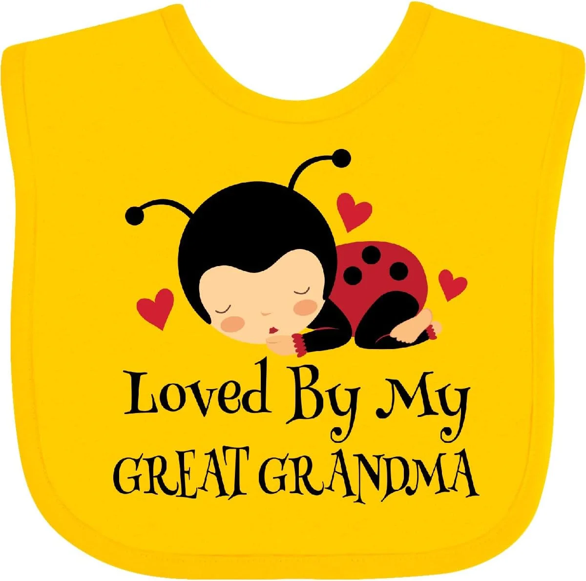 Babero Inktastic Loved By My Great Grandma