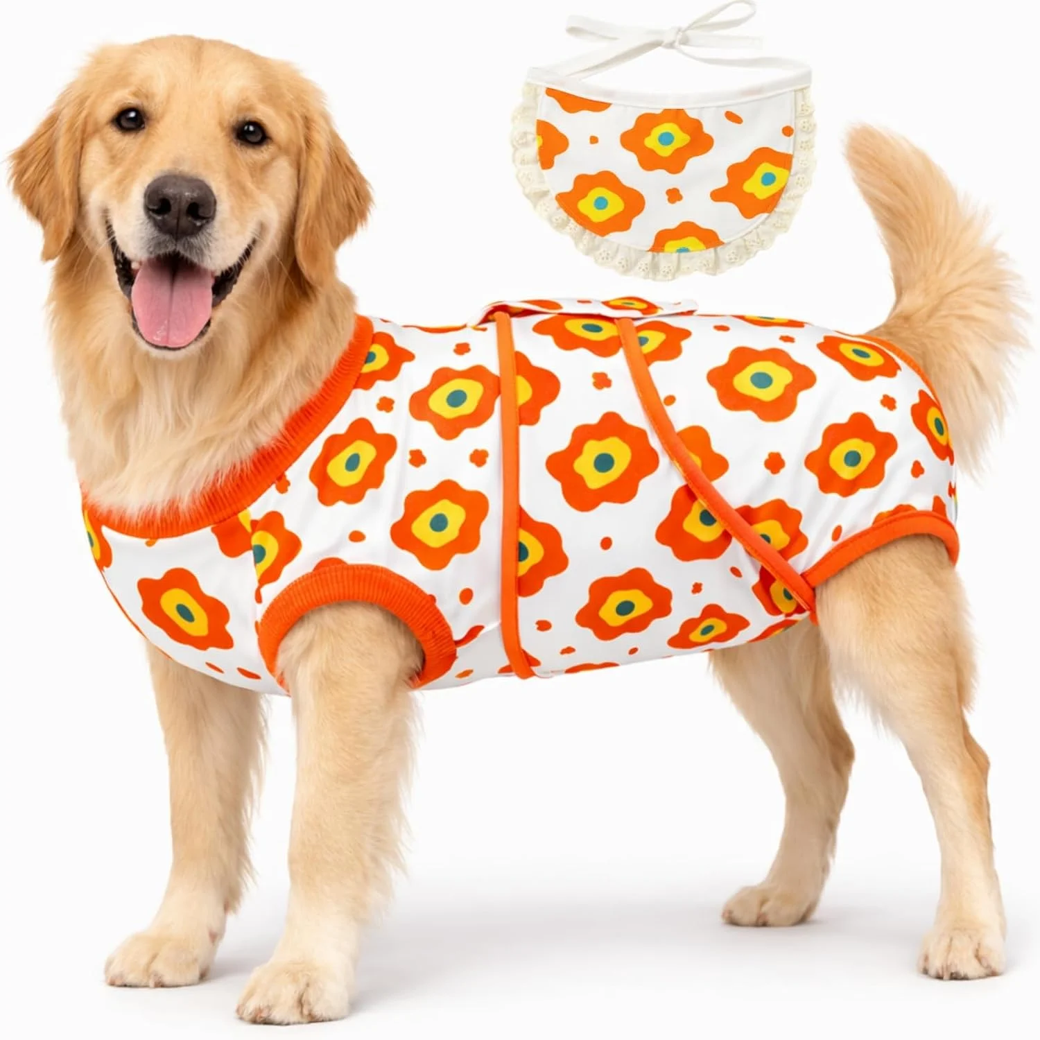 Traje de recuperación quirúrgica para perros YibooAura talla L