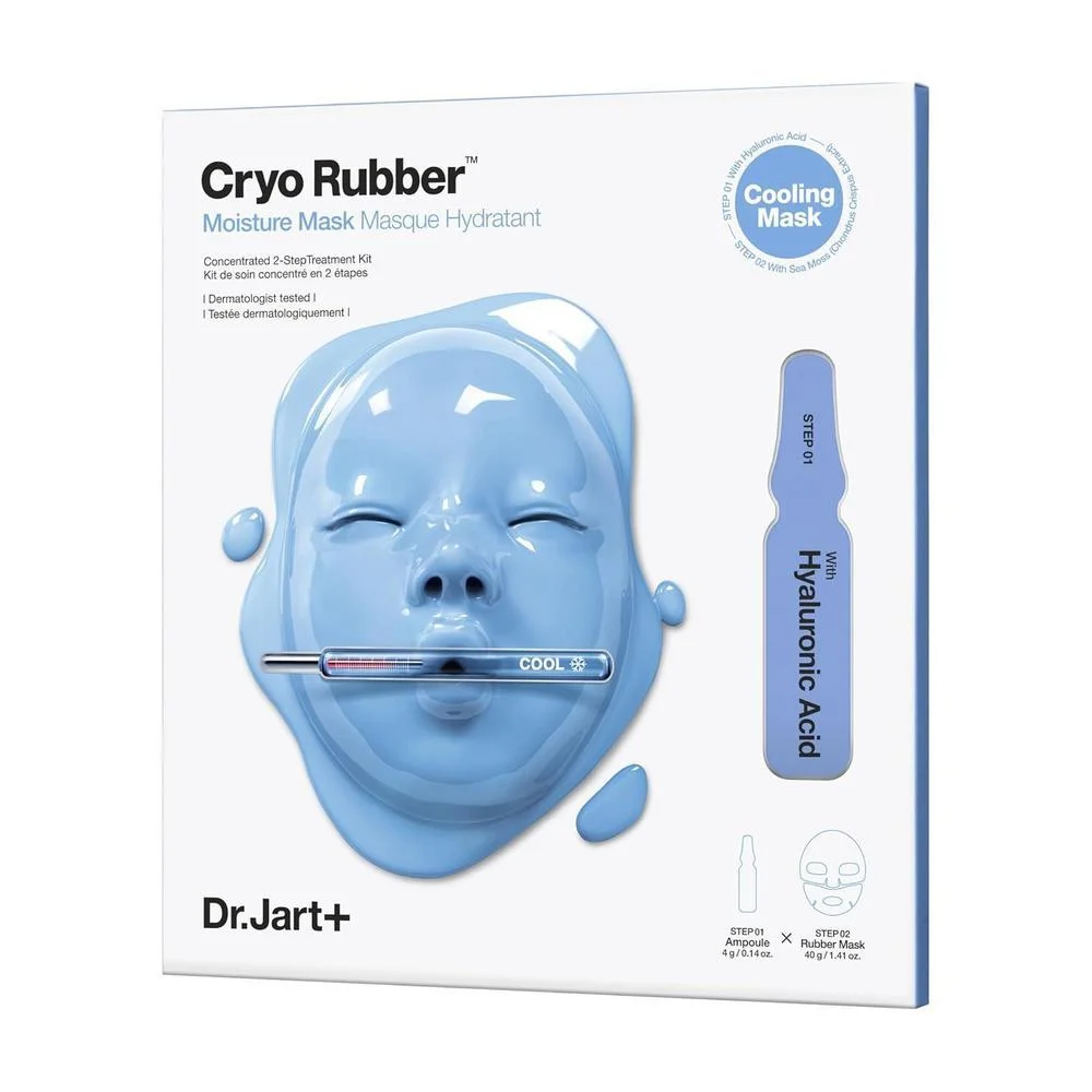 Mascarilla Coreana Dr.Jart+ Cryo Rubber Con Ampolla Sérum Enfría E Hidrata
