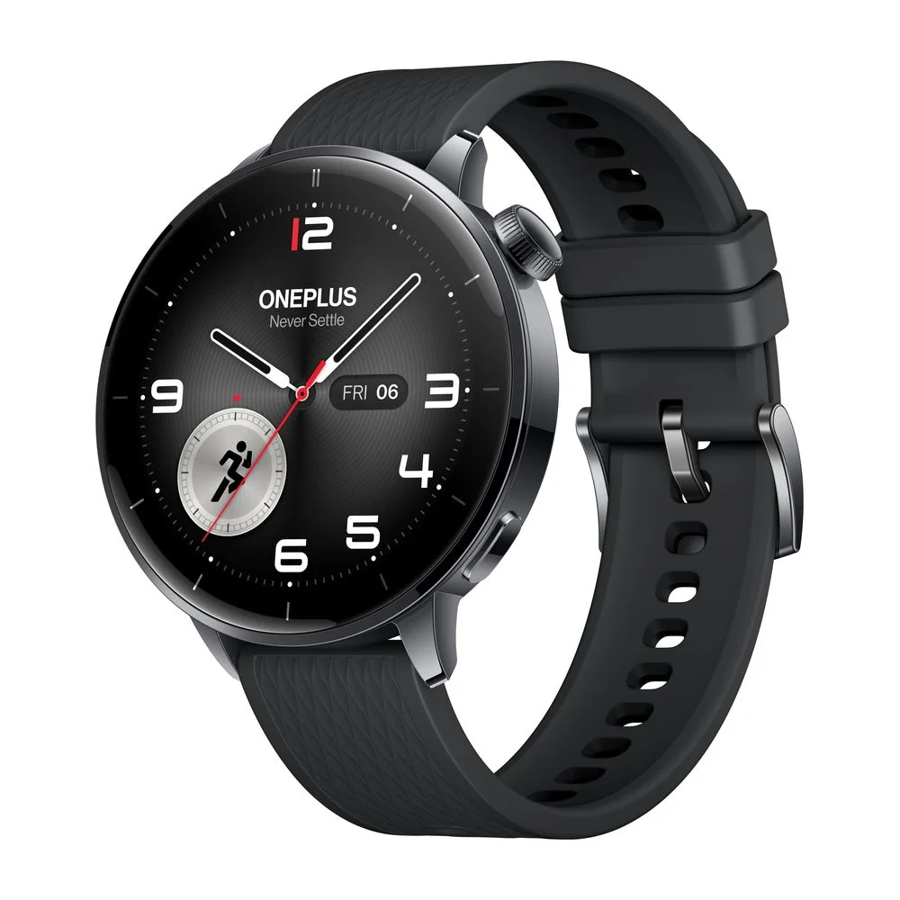 Smartwatch OnePlus Watch 3 43mm Black Steel WearOS GPS