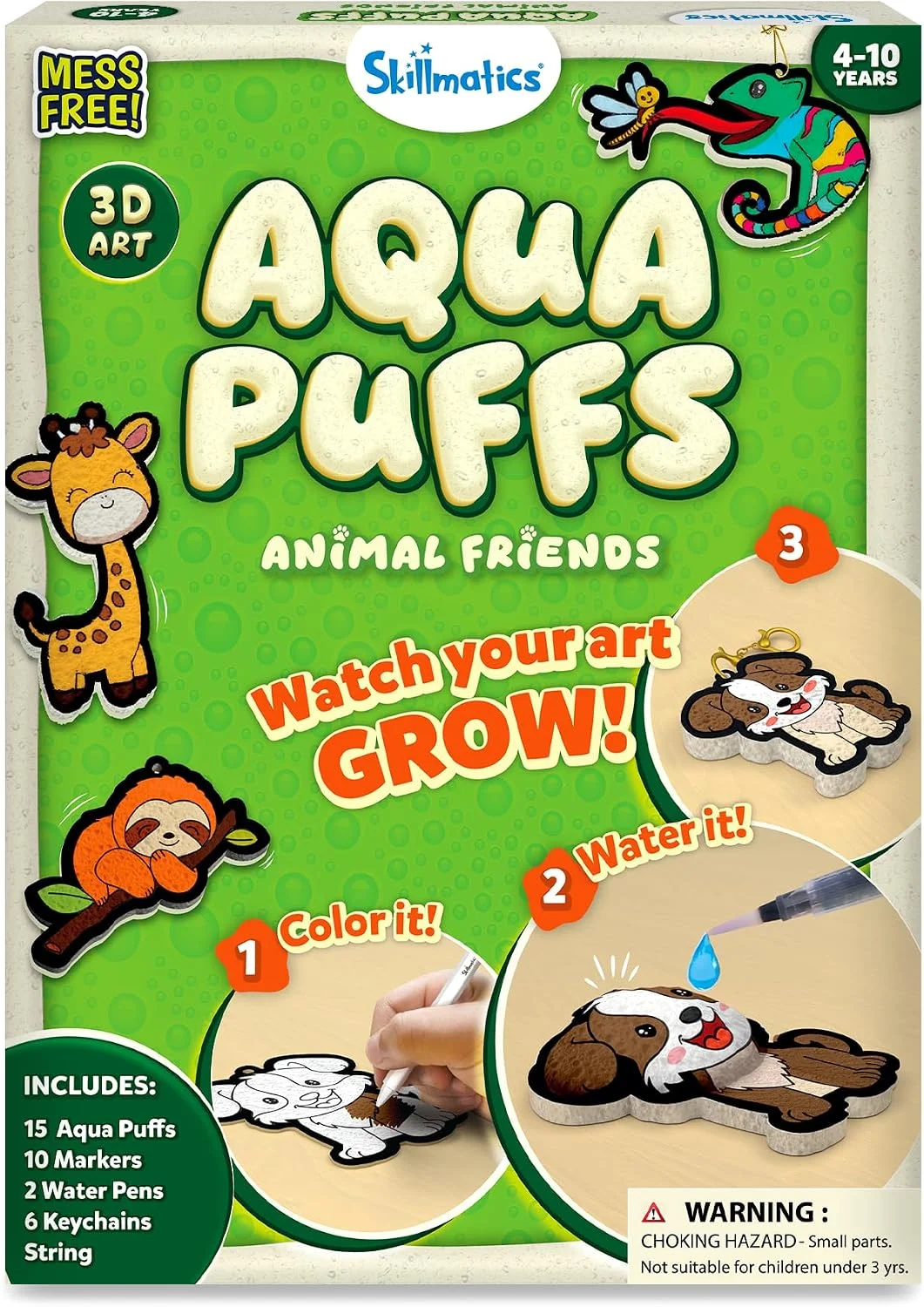 Skillmatics Disney•Pixar Toy Story Aqua Puffs, Art & Craft, Paint by Number